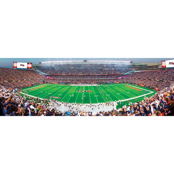 Chicago Bears 1000 Piece Panoramic Puzzle - Center View