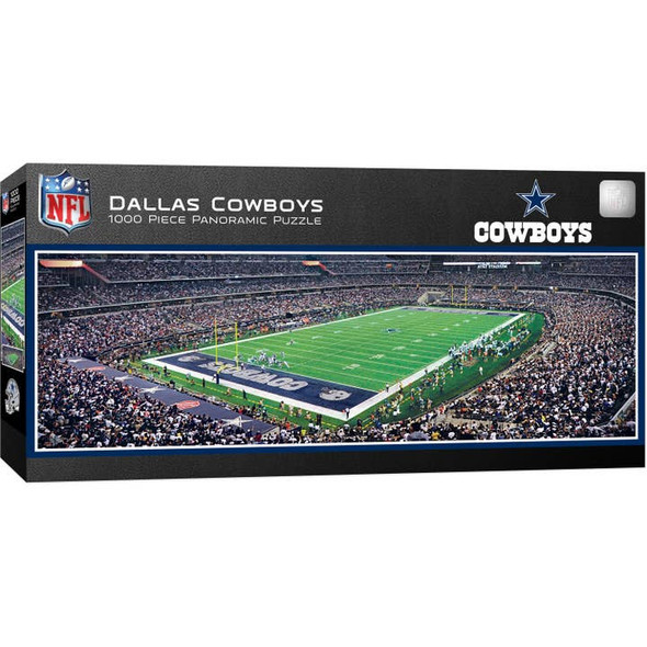 Dallas Cowboys 1000 Piece Panoramic Puzzle - Center View