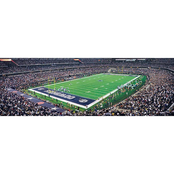 Dallas Cowboys 1000 Piece Panoramic Puzzle - Center View