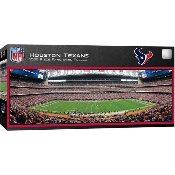 Houston Texans 1000 Piece Panoramic Puzzle - Center View