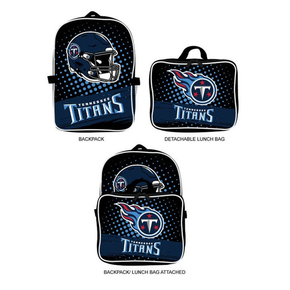 Tennessee Titans Backpack Lunchbox Set