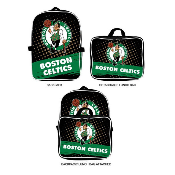 Boston Celtics Backpack Lunchbox Set