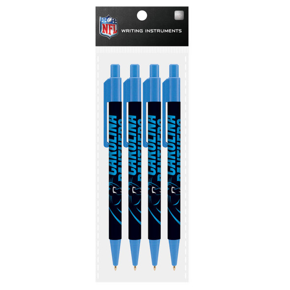 Carolina Panthers 4 Pack Cool Color Pens