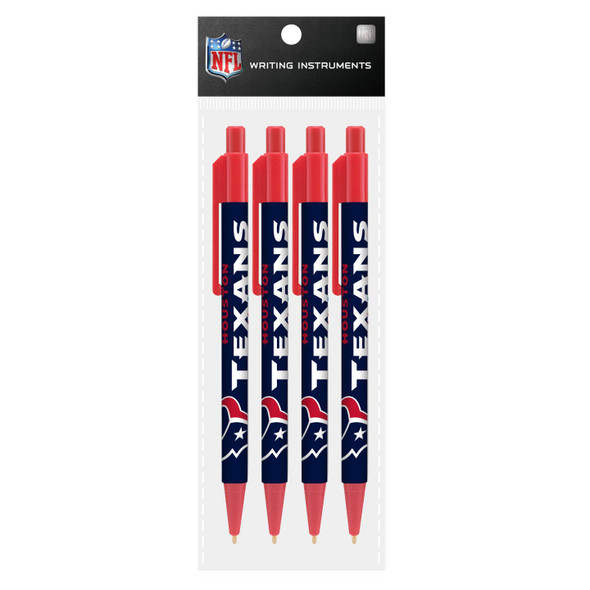 Houston Texans 4 Pack Cool Color Pens