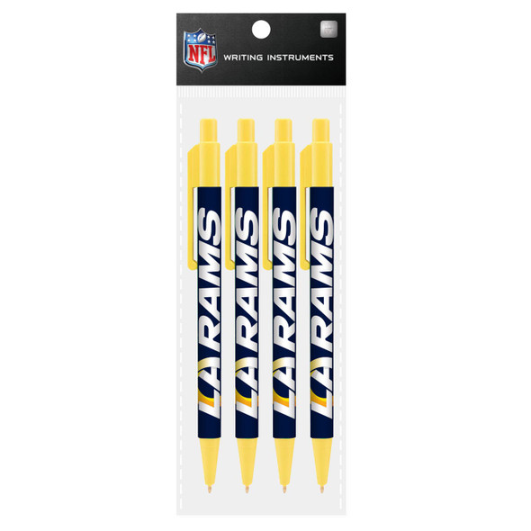 Los Angeles Rams 4 Pack Cool Color Pens