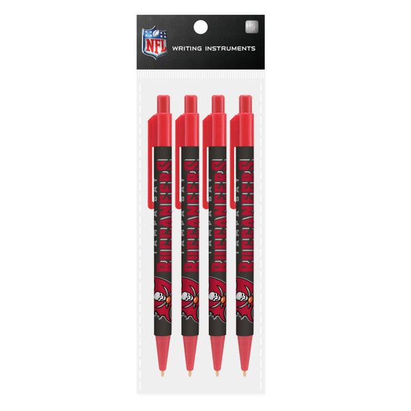 Tampa Bay Buccaneers 4 Pack Cool Color Pens