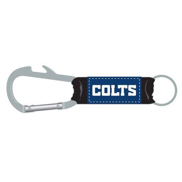 Indianapolis Colts Bottle Opener Carabiner Keychain