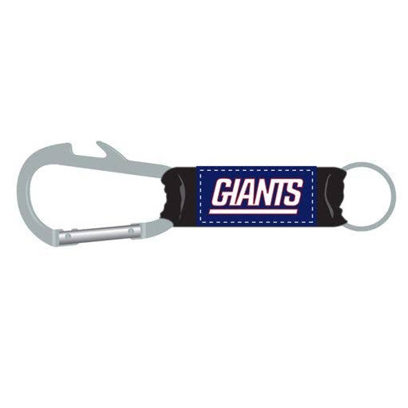 New York Giants Bottle Opener Carabiner Keychain