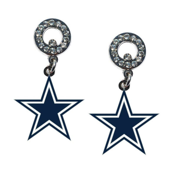 Dallas Cowboys Rhinestone  Earrings