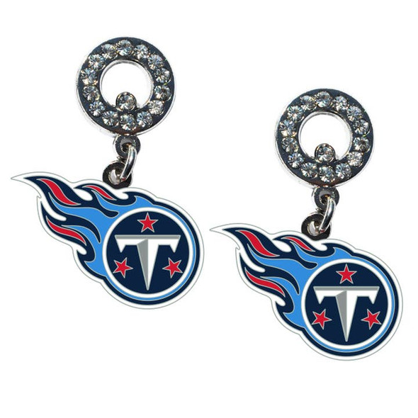 Tennessee Titans Rhinestone  Earrings
