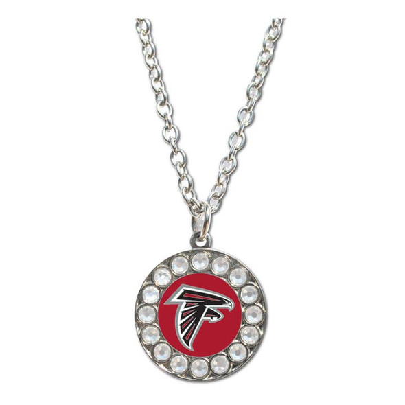 Atlanta Falcons Rhinestone Necklace