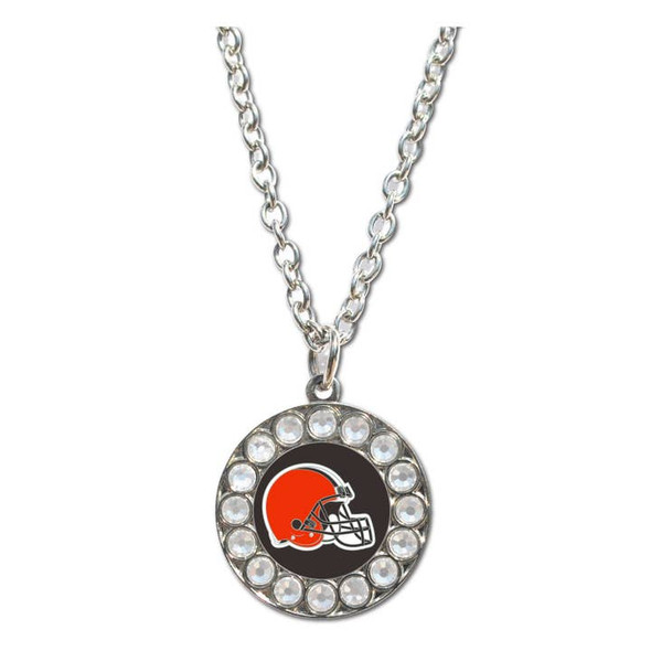 Cleveland Browns Rhinestone Necklace