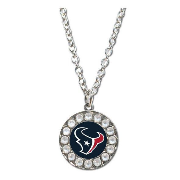 Houston Texans Rhinestone Necklace