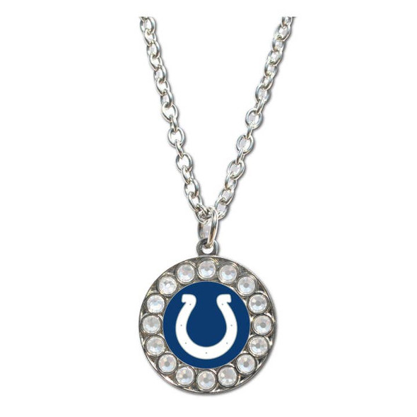 Indianapolis Colts Rhinestone Necklace