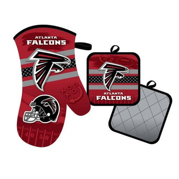 Atlanta Falcons Oven Mitt and Pot Holder
