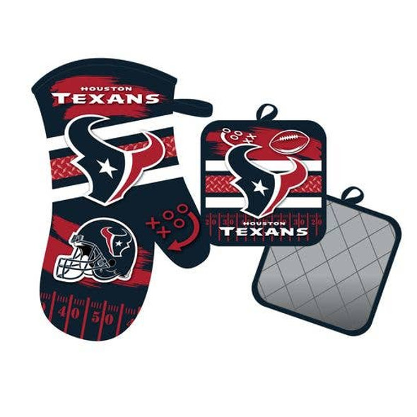 Houston Texans Oven Mitt and Pot Holder