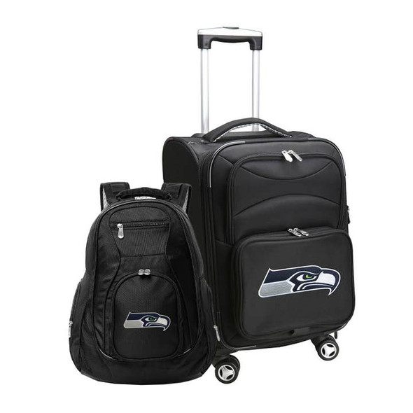 Seattle Seahawks 21" Carry-On & Backpack Set
