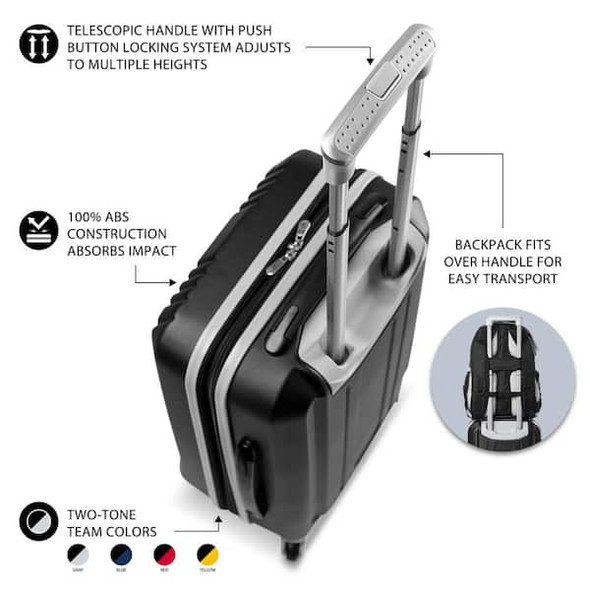21" Carry-On Hardcase 2-Tone Spinner