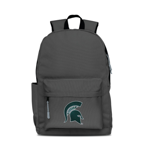 Michigan State Spartans Campus Laptop Backpack - Gray