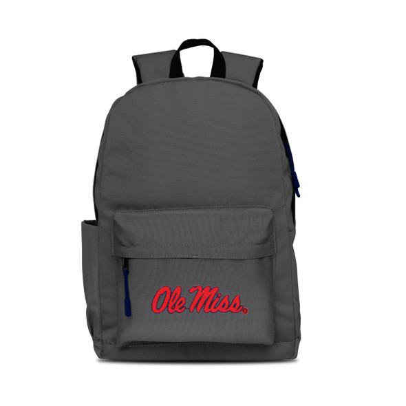 Mississippi Rebels Campus Laptop Backpack - Gray