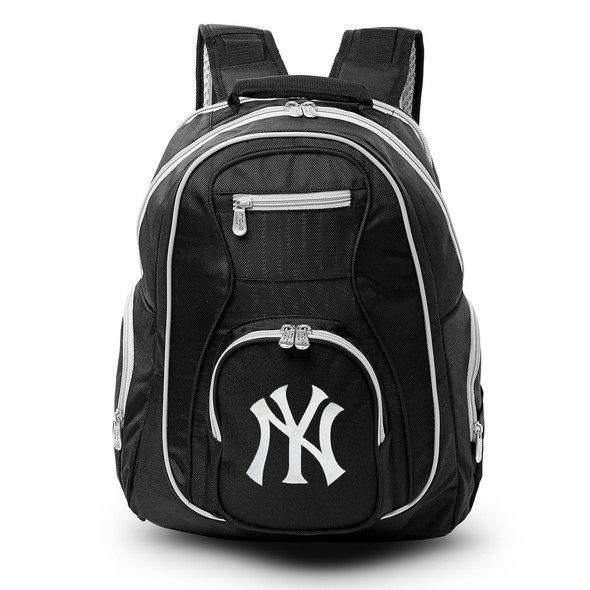 New York Yankees 19" Premium Laptop Backpack with Colored Trim