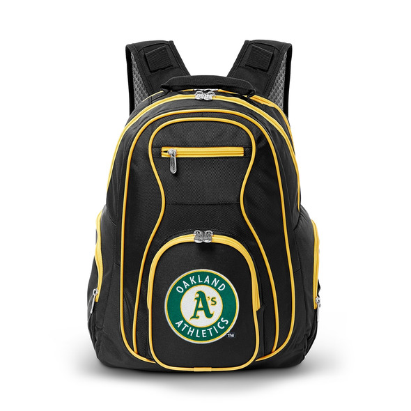 Oakland Athletics 19" Premium Laptop Backpack with Colored Trim