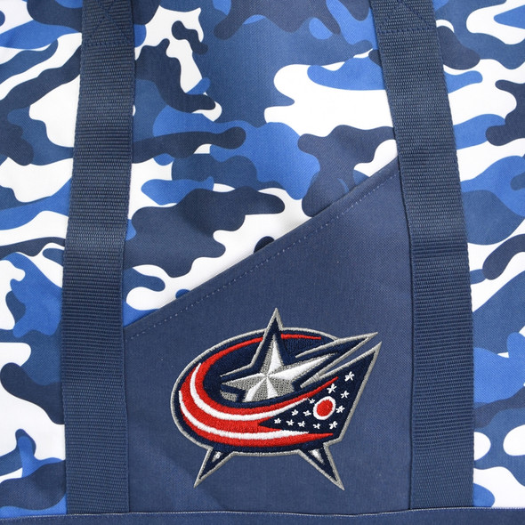 Columbus Blue Jackets Super-Duty Camo Tote