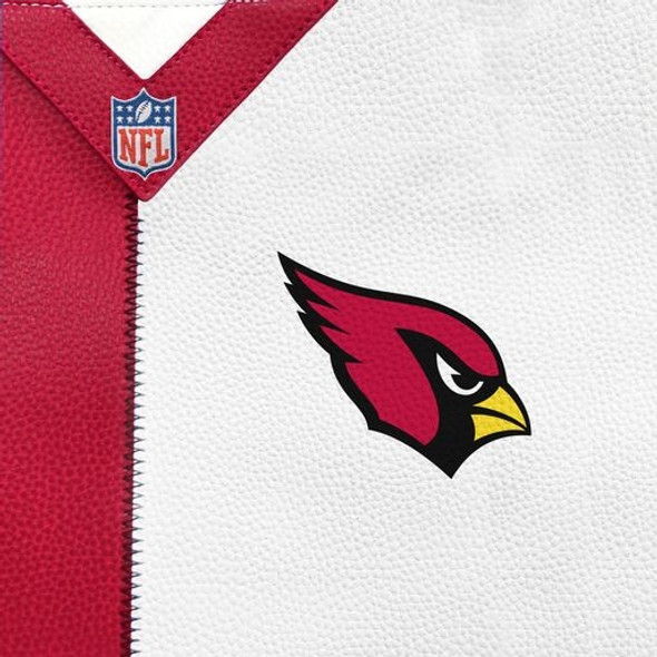 Arizona Cardinals Pebble Split Hobo Bag