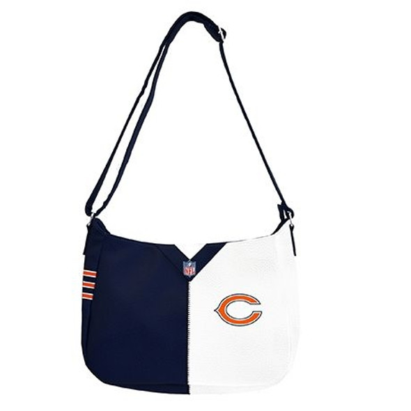 Chicago Bears Pebble Split Hobo Bags