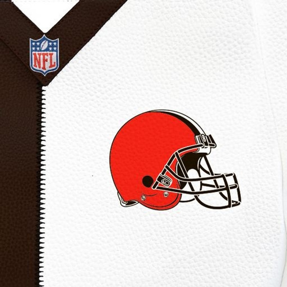 Cleveland Browns Pebble Split Hobo Bags