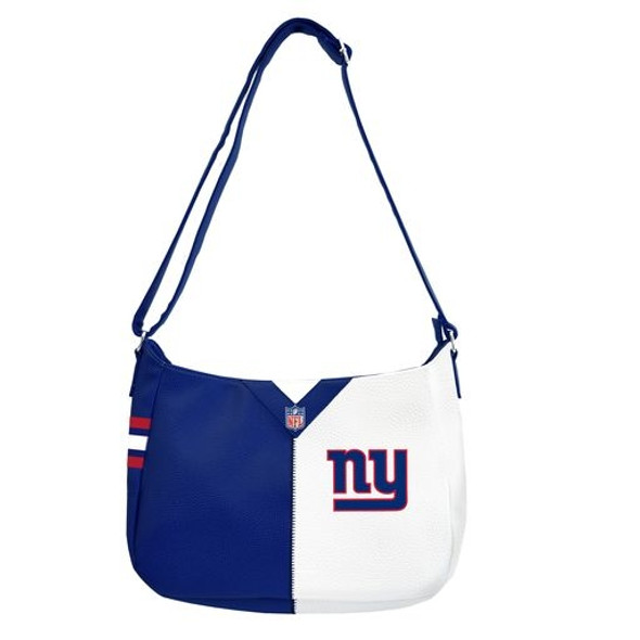 New York Giants Pebble Split Hobo Bag