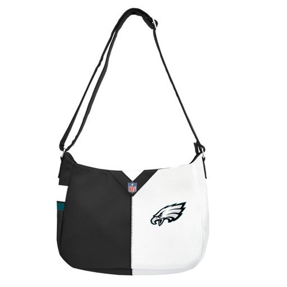 Philadelphia Eagles Pebble Split Hobo Bag