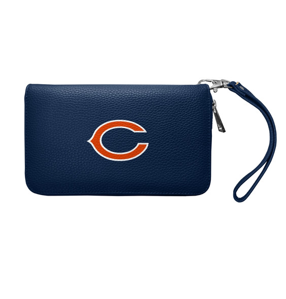 Chicago Bears Pebble Organizer Zip Wallet