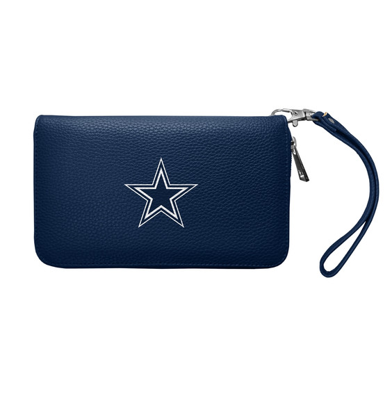 Dallas Cowboys Pebble Organizer Zip Wallet