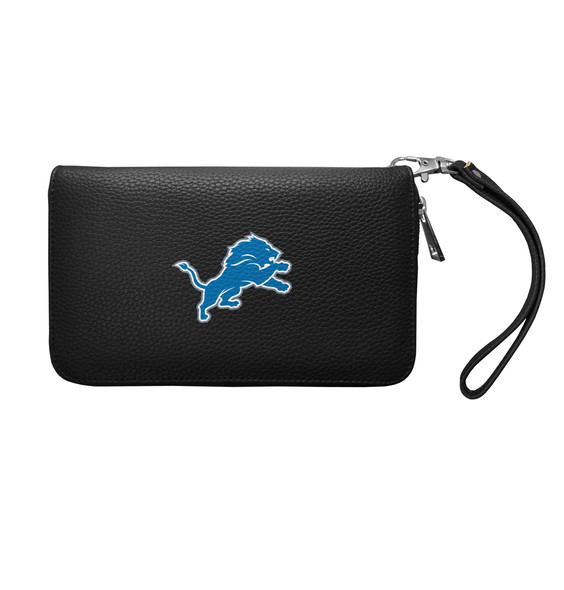 Detroit Lions Pebble Organizer Zip Wallet