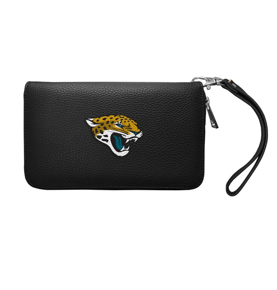 Jacksonville Jaguars Pebble Organizer Zip Wallet