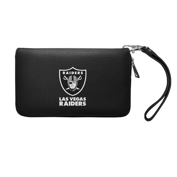 Las Vegas Raiders Pebble Organizer Zip Wallet