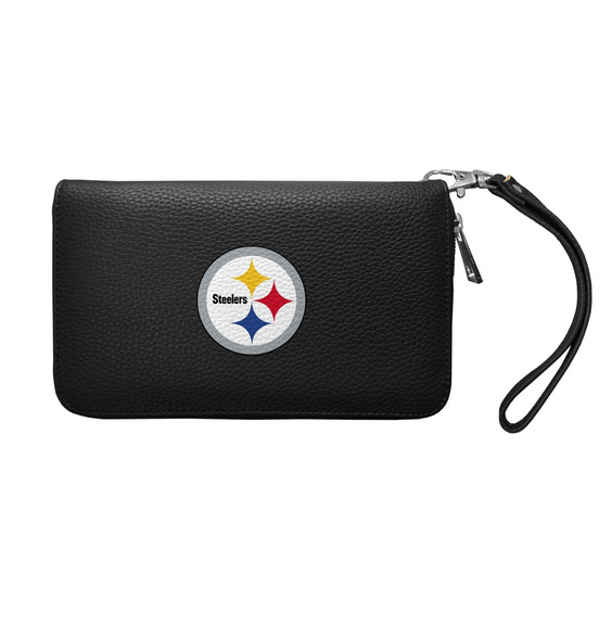 Pittsburgh Steelers Pebble Organizer Zip Wallet