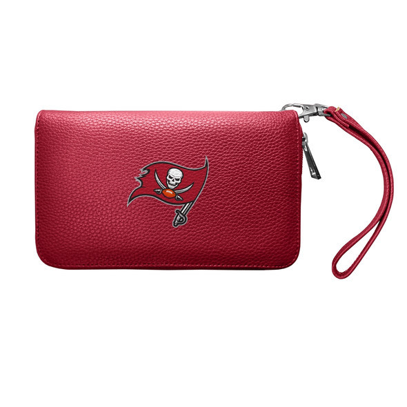 Tampa Bay Buccaneers Pebble Organizer Zip Wallet