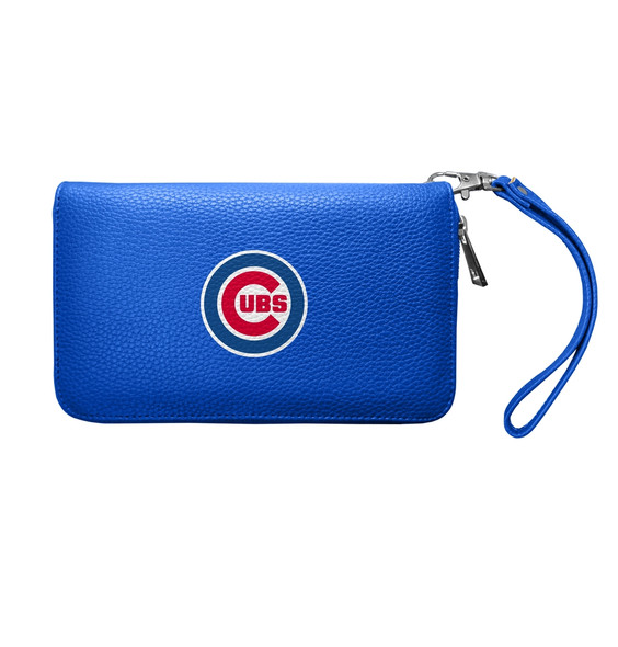 Chicago Cubs Pebble Organizer Zip Wallet