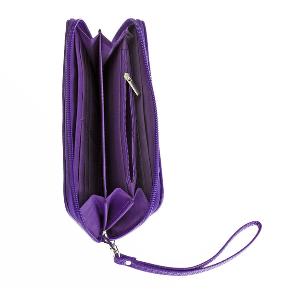 Colorado Rockies Pebble Organizer Zip Wallet