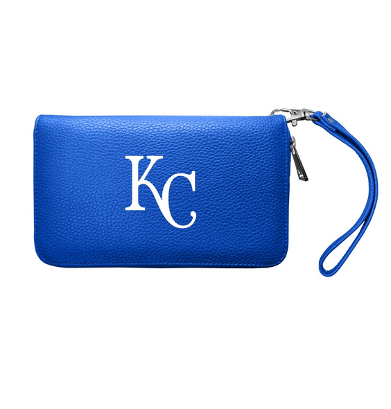Kansas City Royals Pebble Organizer Zip Wallet