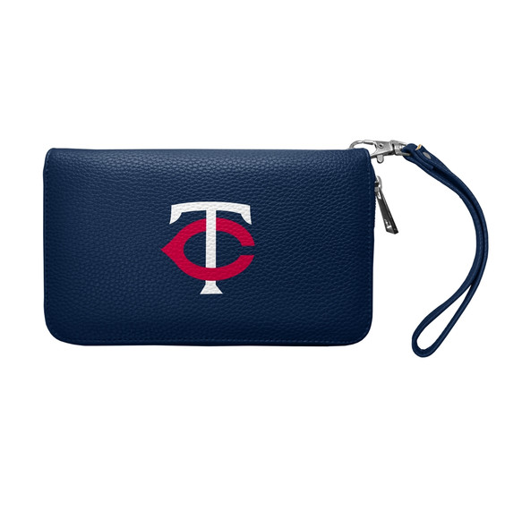 Minnesota Twins Pebble Organizer Zip Wallet
