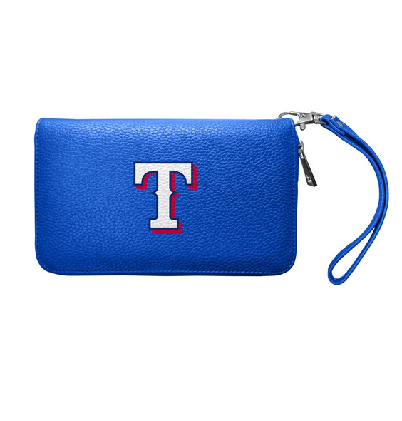 Texas Rangers Pebble Organizer Zip Wallet