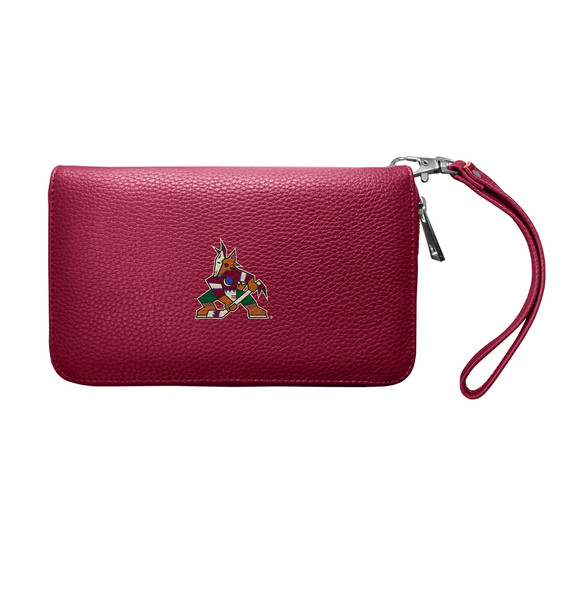 Arizona Coyotes Pebble Organizer Zip Wallet