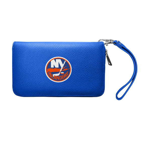 New York Islanders Pebble Organizer Zip Wallet