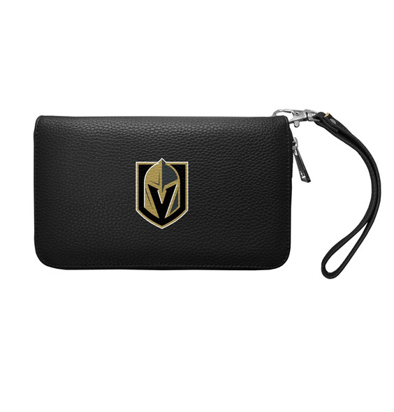 Vegas Golden Knights Pebble Organizer Zip Wallet