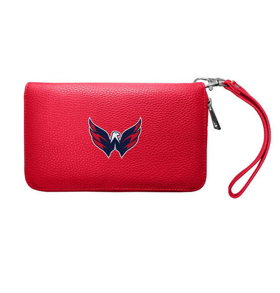 Washington Capitals Pebble Organizer Zip Wallet