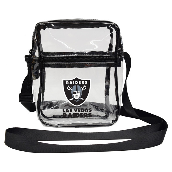 Las Vegas Raiders Clear Sideline Purse Stadium Approved NFL Bag Fan Gear