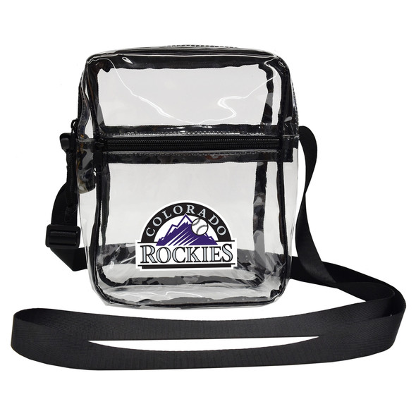 Colorado Rockies Clear Sideline Purse Stadium Approved MLB Bag Fan Gear